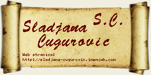 Slađana Čugurović vizit kartica